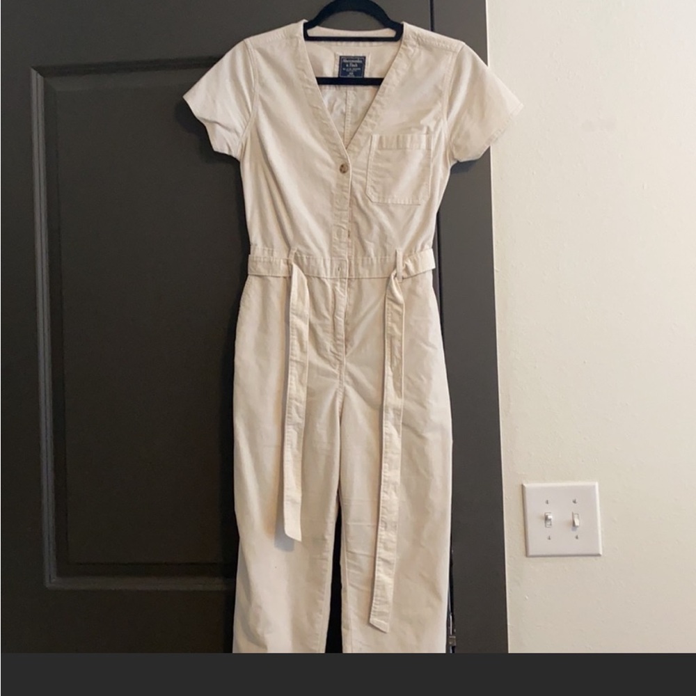 Abercrombie Cream Boilersuit - image 2